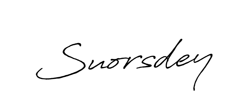 You should practise on your own different ways (Antro_Vectra_Bolder) to write your name (Suorsdey) in signature. don't let someone else do it for you. Suorsdey signature style 7 images and pictures png
