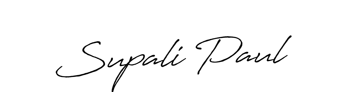 Once you've used our free online signature maker to create your best signature Antro_Vectra_Bolder style, it's time to enjoy all of the benefits that Supali Paul name signing documents. Supali Paul signature style 7 images and pictures png