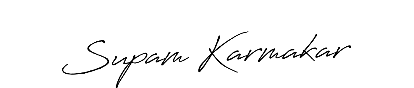 How to Draw Supam Karmakar signature style? Antro_Vectra_Bolder is a latest design signature styles for name Supam Karmakar. Supam Karmakar signature style 7 images and pictures png