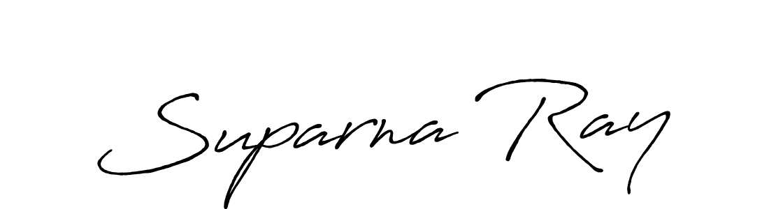 The best way (Antro_Vectra_Bolder) to make a short signature is to pick only two or three words in your name. The name Suparna Ray include a total of six letters. For converting this name. Suparna Ray signature style 7 images and pictures png