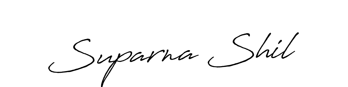 The best way (Antro_Vectra_Bolder) to make a short signature is to pick only two or three words in your name. The name Suparna Shil include a total of six letters. For converting this name. Suparna Shil signature style 7 images and pictures png