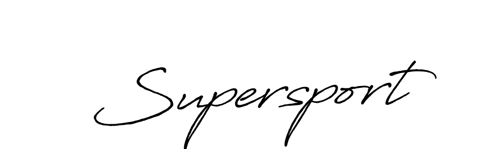 You should practise on your own different ways (Antro_Vectra_Bolder) to write your name (Supersport) in signature. don't let someone else do it for you. Supersport signature style 7 images and pictures png
