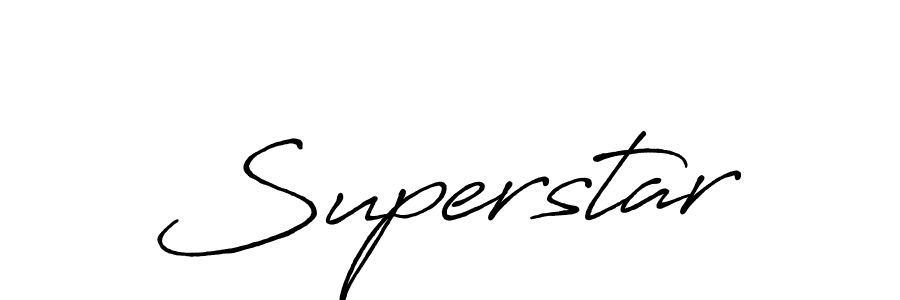 The best way (Antro_Vectra_Bolder) to make a short signature is to pick only two or three words in your name. The name Superstar include a total of six letters. For converting this name. Superstar signature style 7 images and pictures png