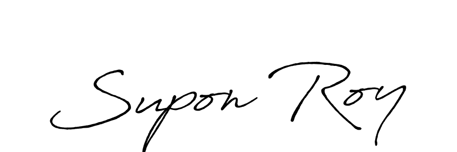 Similarly Antro_Vectra_Bolder is the best handwritten signature design. Signature creator online .You can use it as an online autograph creator for name Supon Roy. Supon Roy signature style 7 images and pictures png