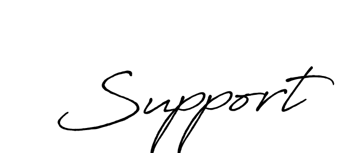 Make a short Support signature style. Manage your documents anywhere anytime using Antro_Vectra_Bolder. Create and add eSignatures, submit forms, share and send files easily. Support signature style 7 images and pictures png