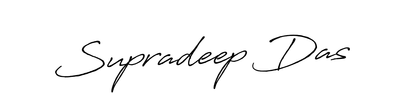 Use a signature maker to create a handwritten signature online. With this signature software, you can design (Antro_Vectra_Bolder) your own signature for name Supradeep Das. Supradeep Das signature style 7 images and pictures png
