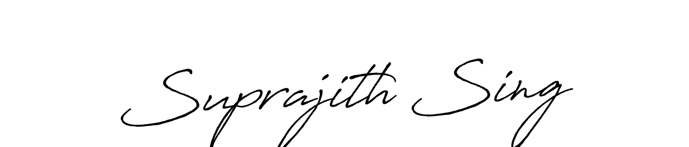 Similarly Antro_Vectra_Bolder is the best handwritten signature design. Signature creator online .You can use it as an online autograph creator for name Suprajith Sing. Suprajith Sing signature style 7 images and pictures png