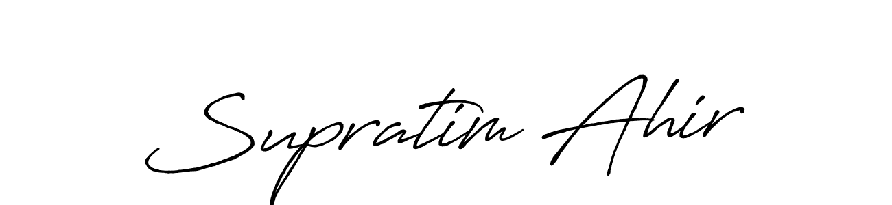 You can use this online signature creator to create a handwritten signature for the name Supratim Ahir. This is the best online autograph maker. Supratim Ahir signature style 7 images and pictures png