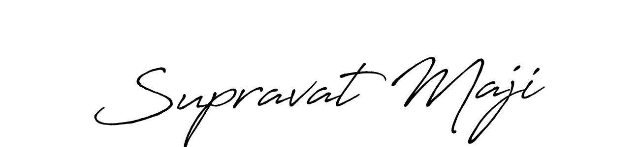 Use a signature maker to create a handwritten signature online. With this signature software, you can design (Antro_Vectra_Bolder) your own signature for name Supravat Maji. Supravat Maji signature style 7 images and pictures png