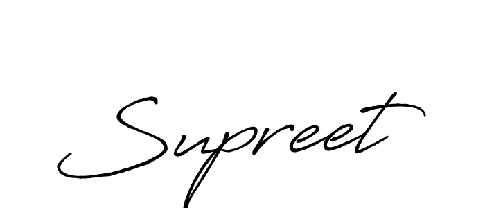 The best way (Antro_Vectra_Bolder) to make a short signature is to pick only two or three words in your name. The name Supreet include a total of six letters. For converting this name. Supreet signature style 7 images and pictures png