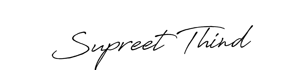 This is the best signature style for the Supreet Thind name. Also you like these signature font (Antro_Vectra_Bolder). Mix name signature. Supreet Thind signature style 7 images and pictures png