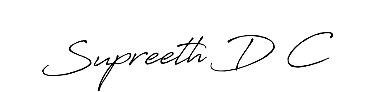 See photos of Supreeth D C official signature by Spectra . Check more albums & portfolios. Read reviews & check more about Antro_Vectra_Bolder font. Supreeth D C signature style 7 images and pictures png