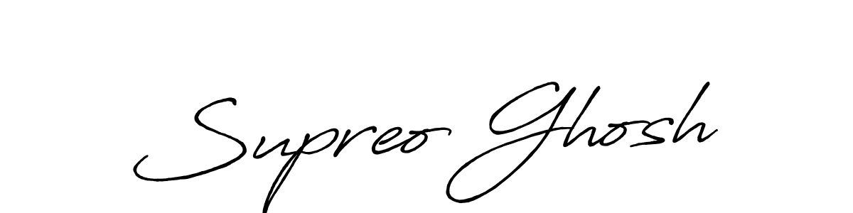 The best way (Antro_Vectra_Bolder) to make a short signature is to pick only two or three words in your name. The name Supreo Ghosh include a total of six letters. For converting this name. Supreo Ghosh signature style 7 images and pictures png