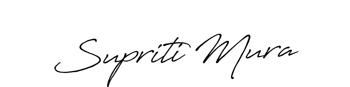 Use a signature maker to create a handwritten signature online. With this signature software, you can design (Antro_Vectra_Bolder) your own signature for name Supriti Mura. Supriti Mura signature style 7 images and pictures png