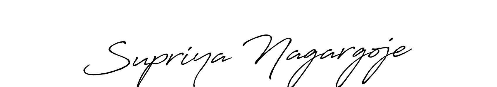 How to make Supriya Nagargoje signature? Antro_Vectra_Bolder is a professional autograph style. Create handwritten signature for Supriya Nagargoje name. Supriya Nagargoje signature style 7 images and pictures png