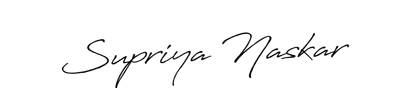 Also we have Supriya Naskar name is the best signature style. Create professional handwritten signature collection using Antro_Vectra_Bolder autograph style. Supriya Naskar signature style 7 images and pictures png