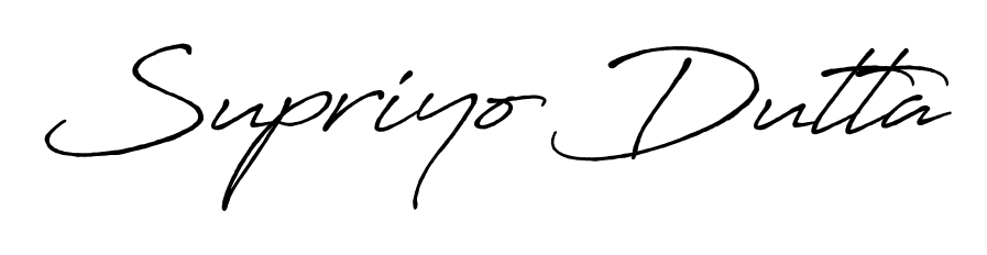 Elevate your brand with a stunning Supriyo Dutta eSignature. The Antro_Vectra_Bolder style provides a balanced, flowing aesthetic for everyday signing. Supriyo Dutta signature style 7 images and pictures png
