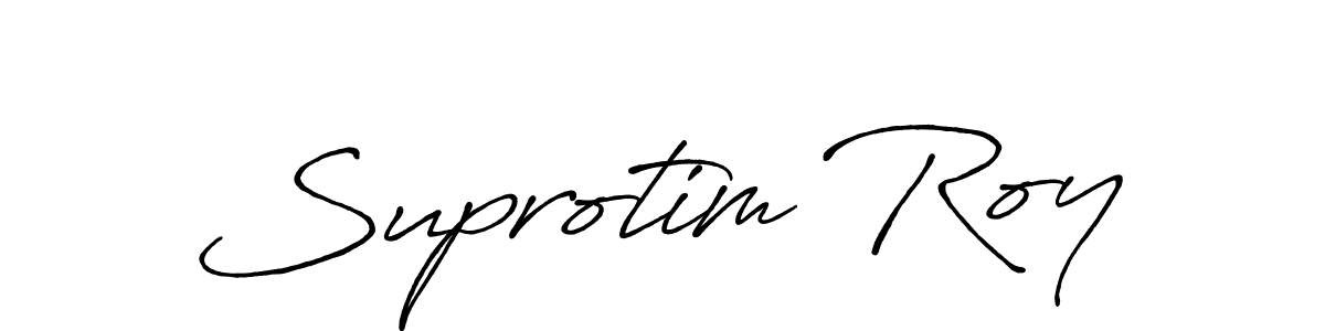 It looks lik you need a new signature style for name Suprotim Roy. Design unique handwritten (Antro_Vectra_Bolder) signature with our free signature maker in just a few clicks. Suprotim Roy signature style 7 images and pictures png