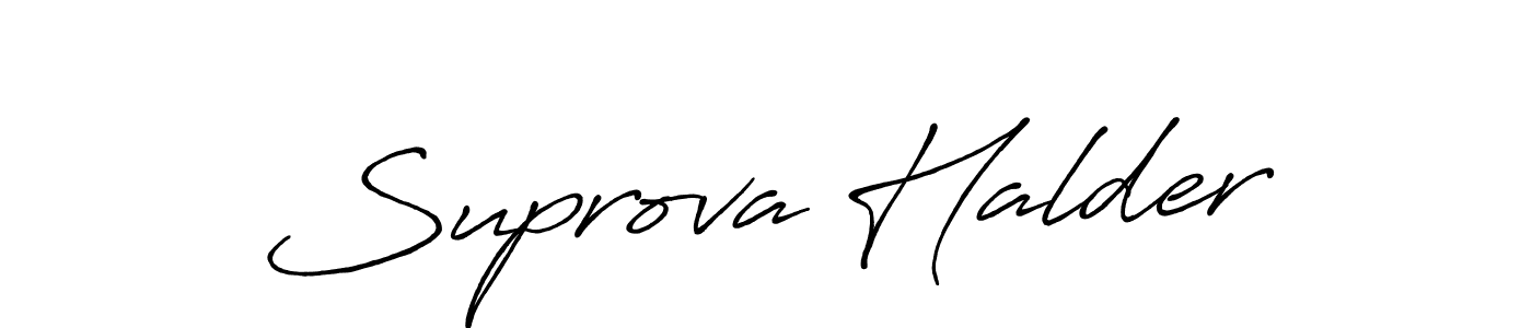 Antro_Vectra_Bolder is a professional signature style that is perfect for those who want to add a touch of class to their signature. It is also a great choice for those who want to make their signature more unique. Get Suprova Halder name to fancy signature for free. Suprova Halder signature style 7 images and pictures png