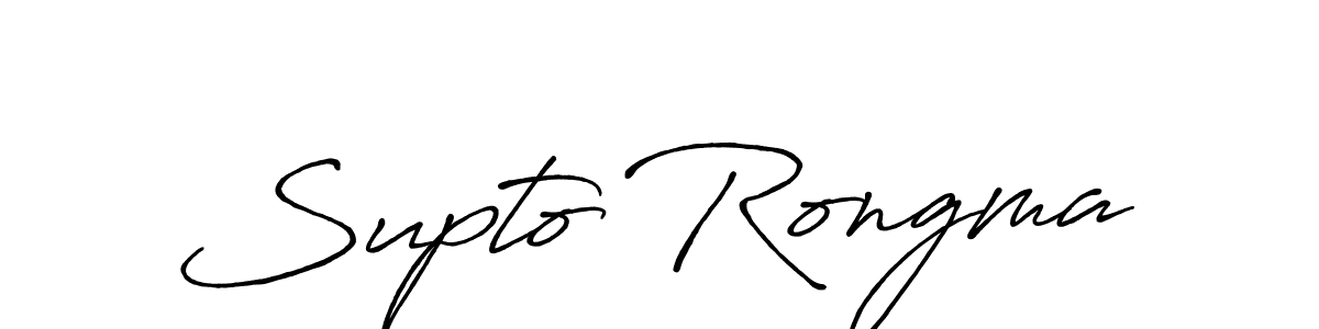 Make a short Supto Rongma signature style. Manage your documents anywhere anytime using Antro_Vectra_Bolder. Create and add eSignatures, submit forms, share and send files easily. Supto Rongma signature style 7 images and pictures png