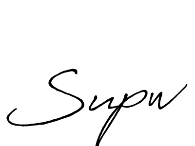 if you are searching for the best signature style for your name Supw. so please give up your signature search. here we have designed multiple signature styles  using Antro_Vectra_Bolder. Supw signature style 7 images and pictures png