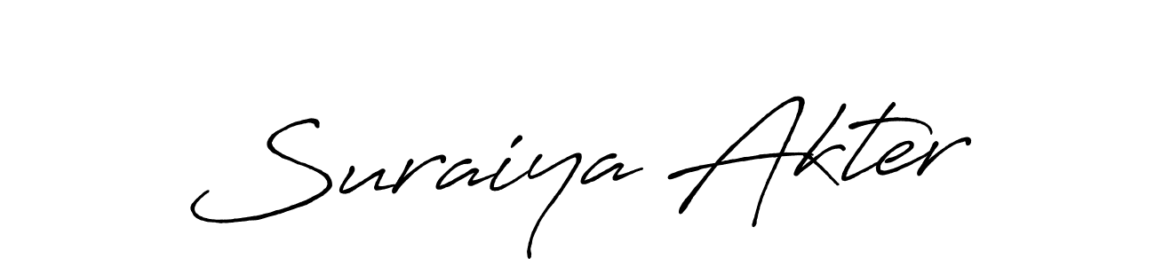 You can use this online signature creator to create a handwritten signature for the name Suraiya Akter. This is the best online autograph maker. Suraiya Akter signature style 7 images and pictures png