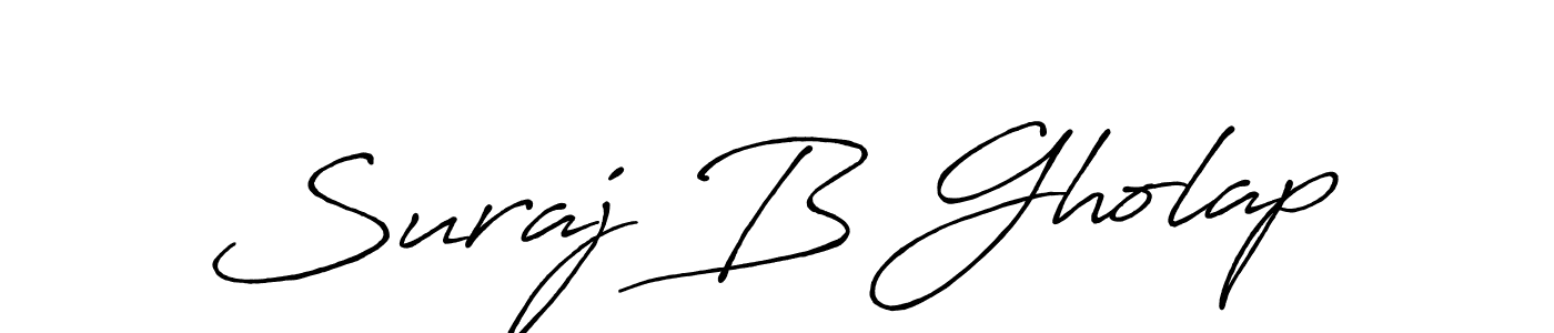 Once you've used our free online signature maker to create your best signature Antro_Vectra_Bolder style, it's time to enjoy all of the benefits that Suraj B Gholap name signing documents. Suraj B Gholap signature style 7 images and pictures png