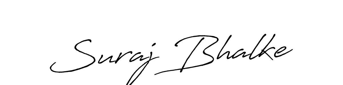 Also we have Suraj Bhalke name is the best signature style. Create professional handwritten signature collection using Antro_Vectra_Bolder autograph style. Suraj Bhalke signature style 7 images and pictures png