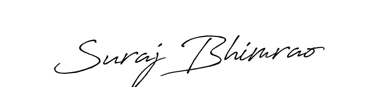 Similarly Antro_Vectra_Bolder is the best handwritten signature design. Signature creator online .You can use it as an online autograph creator for name Suraj Bhimrao. Suraj Bhimrao signature style 7 images and pictures png