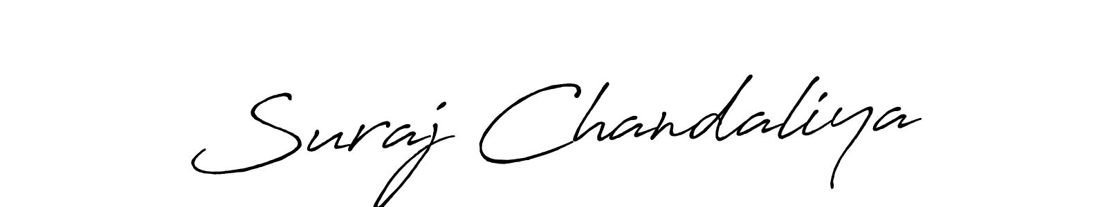 Make a beautiful signature design for name Suraj Chandaliya. Use this online signature maker to create a handwritten signature for free. Suraj Chandaliya signature style 7 images and pictures png