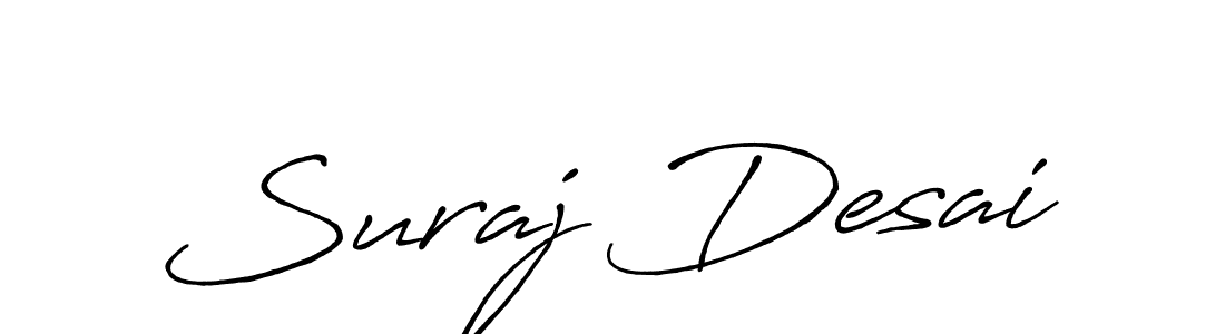 Similarly Antro_Vectra_Bolder is the best handwritten signature design. Signature creator online .You can use it as an online autograph creator for name Suraj Desai. Suraj Desai signature style 7 images and pictures png