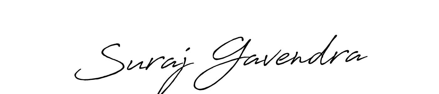 Once you've used our free online signature maker to create your best signature Antro_Vectra_Bolder style, it's time to enjoy all of the benefits that Suraj Gavendra name signing documents. Suraj Gavendra signature style 7 images and pictures png