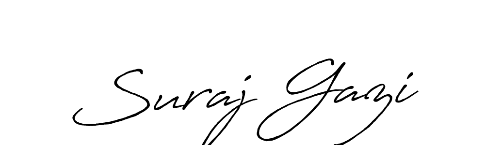 Once you've used our free online signature maker to create your best signature Antro_Vectra_Bolder style, it's time to enjoy all of the benefits that Suraj Gazi name signing documents. Suraj Gazi signature style 7 images and pictures png