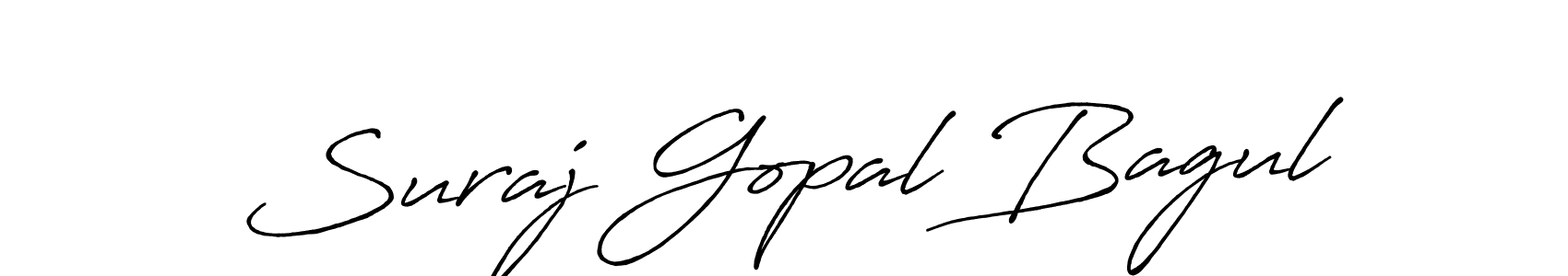 The best way (Antro_Vectra_Bolder) to make a short signature is to pick only two or three words in your name. The name Suraj Gopal Bagul include a total of six letters. For converting this name. Suraj Gopal Bagul signature style 7 images and pictures png