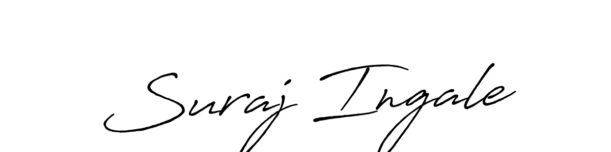 Make a beautiful signature design for name Suraj Ingale. Use this online signature maker to create a handwritten signature for free. Suraj Ingale signature style 7 images and pictures png