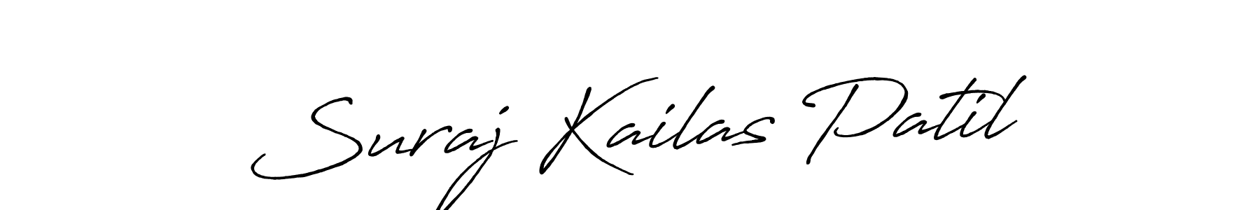 You should practise on your own different ways (Antro_Vectra_Bolder) to write your name (Suraj Kailas Patil) in signature. don't let someone else do it for you. Suraj Kailas Patil signature style 7 images and pictures png
