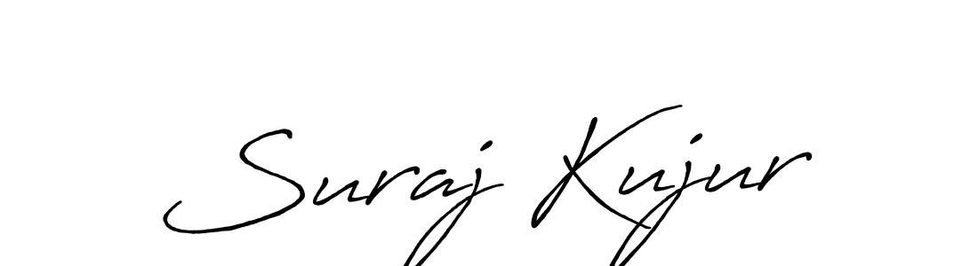 Design your own signature with our free online signature maker. With this signature software, you can create a handwritten (Antro_Vectra_Bolder) signature for name Suraj Kujur. Suraj Kujur signature style 7 images and pictures png