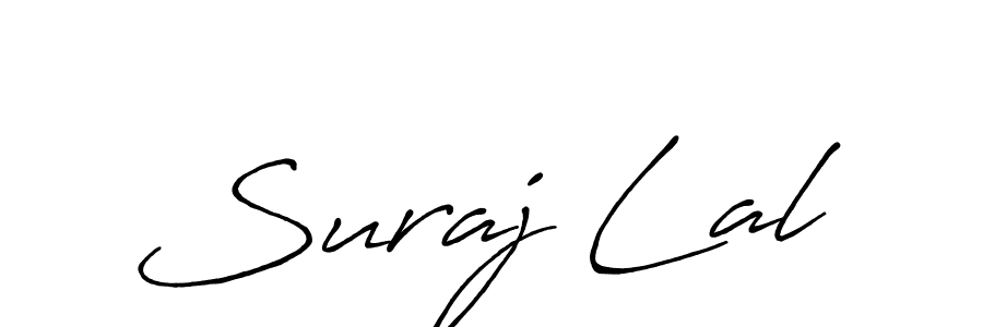 Also we have Suraj Lal name is the best signature style. Create professional handwritten signature collection using Antro_Vectra_Bolder autograph style. Suraj Lal signature style 7 images and pictures png