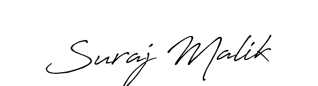 Similarly Antro_Vectra_Bolder is the best handwritten signature design. Signature creator online .You can use it as an online autograph creator for name Suraj Malik. Suraj Malik signature style 7 images and pictures png