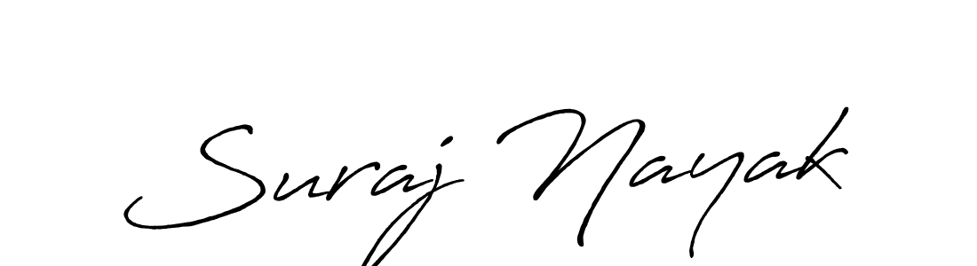 How to make Suraj Nayak signature? Antro_Vectra_Bolder is a professional autograph style. Create handwritten signature for Suraj Nayak name. Suraj Nayak signature style 7 images and pictures png