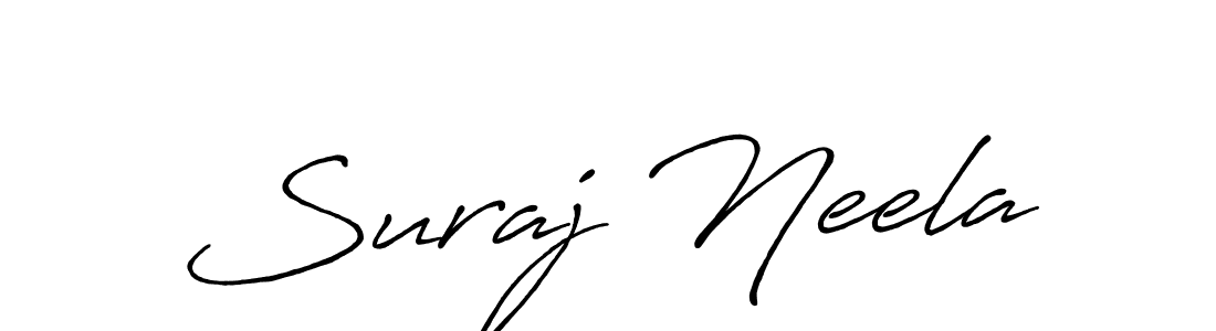 You should practise on your own different ways (Antro_Vectra_Bolder) to write your name (Suraj Neela) in signature. don't let someone else do it for you. Suraj Neela signature style 7 images and pictures png