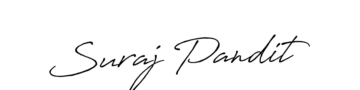 Make a beautiful signature design for name Suraj Pandit. Use this online signature maker to create a handwritten signature for free. Suraj Pandit signature style 7 images and pictures png