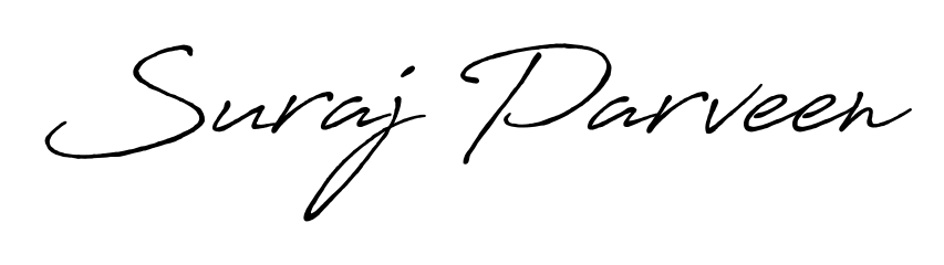 Also we have Suraj Parveen name is the best signature style. Create professional handwritten signature collection using Antro_Vectra_Bolder autograph style. Suraj Parveen signature style 7 images and pictures png