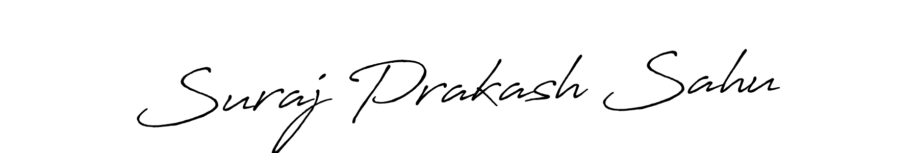 The best way (Antro_Vectra_Bolder) to make a short signature is to pick only two or three words in your name. The name Suraj Prakash Sahu include a total of six letters. For converting this name. Suraj Prakash Sahu signature style 7 images and pictures png