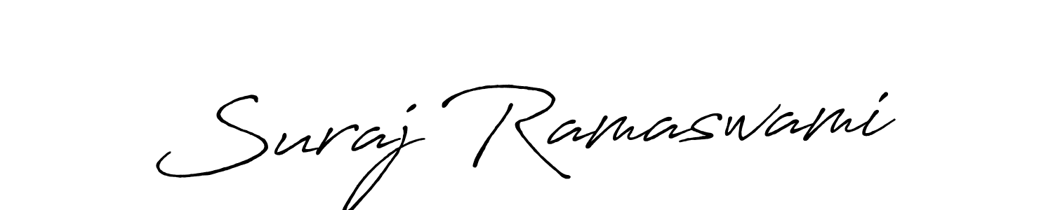 Make a short Suraj Ramaswami signature style. Manage your documents anywhere anytime using Antro_Vectra_Bolder. Create and add eSignatures, submit forms, share and send files easily. Suraj Ramaswami signature style 7 images and pictures png