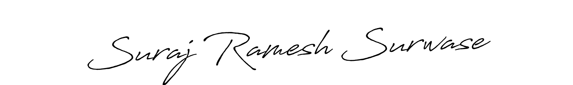 Once you've used our free online signature maker to create your best signature Antro_Vectra_Bolder style, it's time to enjoy all of the benefits that Suraj Ramesh Surwase name signing documents. Suraj Ramesh Surwase signature style 7 images and pictures png