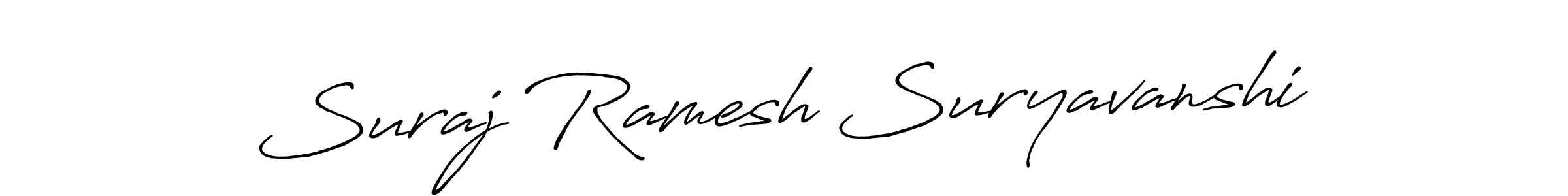 It looks lik you need a new signature style for name Suraj Ramesh Suryavanshi. Design unique handwritten (Antro_Vectra_Bolder) signature with our free signature maker in just a few clicks. Suraj Ramesh Suryavanshi signature style 7 images and pictures png