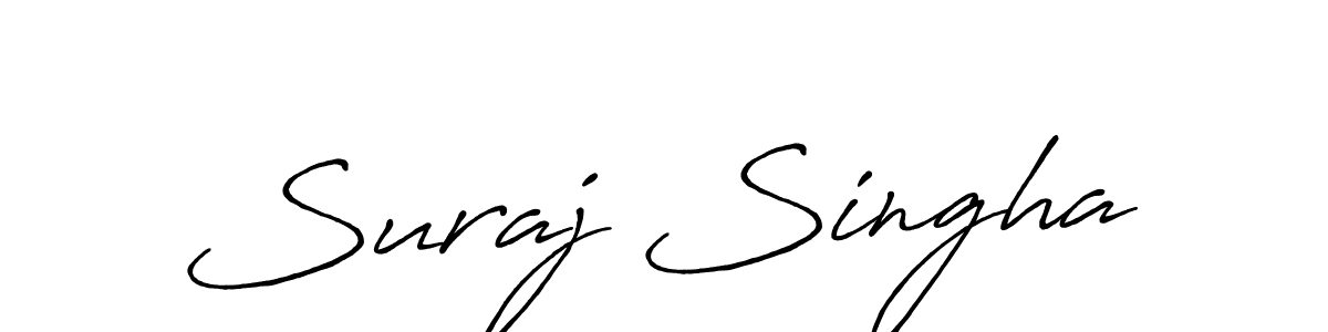 It looks lik you need a new signature style for name Suraj Singha. Design unique handwritten (Antro_Vectra_Bolder) signature with our free signature maker in just a few clicks. Suraj Singha signature style 7 images and pictures png