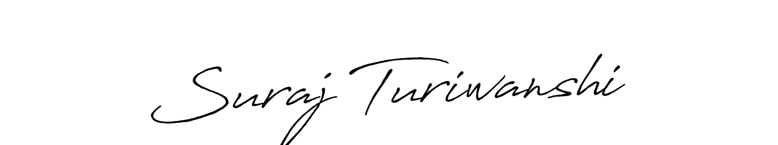Also we have Suraj Turiwanshi name is the best signature style. Create professional handwritten signature collection using Antro_Vectra_Bolder autograph style. Suraj Turiwanshi signature style 7 images and pictures png
