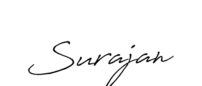 Similarly Antro_Vectra_Bolder is the best handwritten signature design. Signature creator online .You can use it as an online autograph creator for name Surajan. Surajan signature style 7 images and pictures png